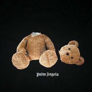 Black Palm Angels Beat Shirt Size Large